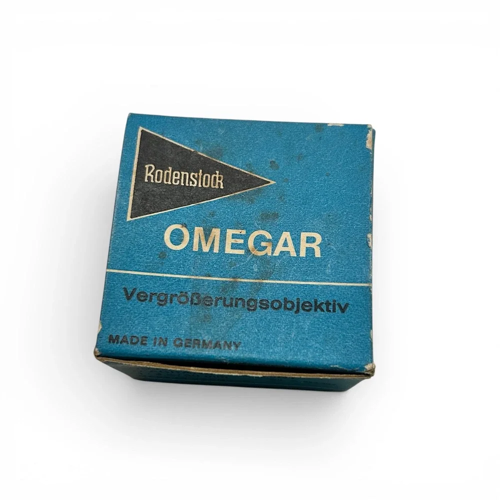 Rodenstock Omegar 50mm f/4.5 Enlarging Lens Vintage German Darkroom 452-203 Box